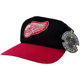 Vintage Detroit Red Wings “Plain Logo” Snapback Hat (1990s)