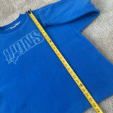 Vintage Detroit Lions Fleece Pullover Large (1999)