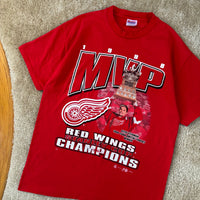 Vintage Detroit Redwings “Steve MVP” T-Shirt Large (1998)