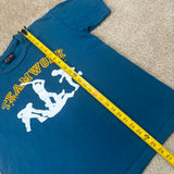 Y2K “Teamwork” Funny Text T-Shirt Large (2000s)