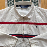 Vintage Polo Ralph Lauren Stripe Harrington Jacket Large (1990s)