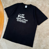 Y2K “Genius” Funny Text T-Shirt Large (2000)