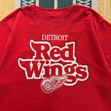 Vintage Detroit Red Wings Baseball Style Jersey Medium (1990s)