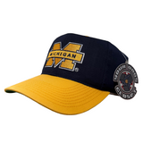 Vintage UofM “Block M” Snapback Hat (1990s)