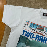 Vintage Detroit Pistons “TWO-RRIFIC!” T-Shirt Large (1990)