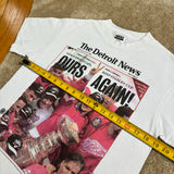 Vintage Detroit Red Wings “Ours Again” T-Shirt Medium (1998)