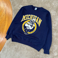 Vintage UofM “Sailor” Crewneck Sweatshirt Large (1990s)