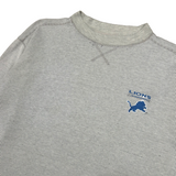 Vintage Detroit Lions Striped Crewneck Sweatshirt Large (1990s)