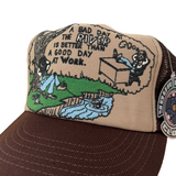 Vintage “River Fishing” Trucker Hat (1980s)