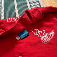 Vintage Detroit Red Wings Baseball Style Jersey Medium (1990s)