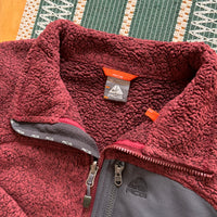 Y2K Nike ACG Deep Pile Fleece Zip Up Jacket XL (2000s)