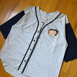 Vintage Betty Boop Baseball T-Shirt Medium