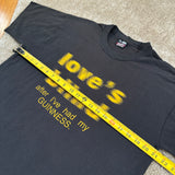 Vintage Guinness Funny Shirt Large (1990s)
