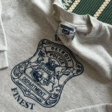 Vintage Detroit Police Department Crewneck Sweatshirt Medium (1990s)