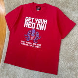 Y2K Detroit Red Wings “Playoffs” T-Shirt Large (2001)