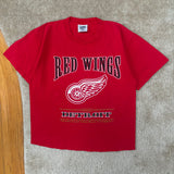 Vintage Detroit Red Wings “NHL” T-Shirt X-Large (1990s)