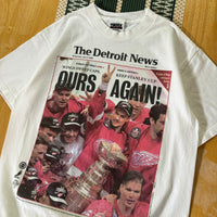 Vintage Detroit Red Wings “Ours Again” T-Shirt Medium (1998)