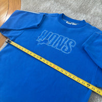 Vintage Detroit Lions Fleece Pullover Large (1999)