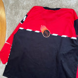 Vintage Detroit Redwings Nike NHL Street Hockey Jersey XXL (1990s)