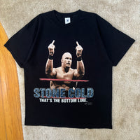 Vintage Stone Cold Steve Austin WWF “Double Bird” T-Shirt X-Large (1998)