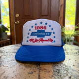 Vintage Chevrolet Mesh Trucker Snapback Hat (1986)