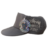 Vintage Stussy “World Tribe” Snapback Hat (1990s)