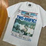 Vintage Detroit Pistons “TWO-RRIFIC!” T-Shirt Large (1990)