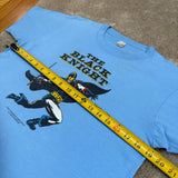 Vintage The Black Knight Marvel T-Shirt Large (1985)