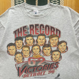 Vintage Detroit Redwings “62 Victories” T-shirt X-Large (1996)