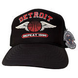 Vintage Detroit Pistons “Repeat” Trucker Hat (1990)