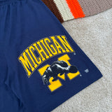 Vintage UofM Cotton Sweat Shorts Medium (1990s)