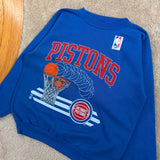 Vintage Detroit Pistons “Hoop” Crewneck Sweatshirt X-Large (1990s)