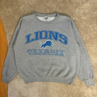 Vintage Detroit Lions Crewneck Sweatshirt Medium (1997)