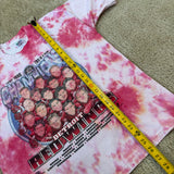 Vintage Detroit Redwings “Two in a Row” Tie Dye T-Shirt Large (1998)