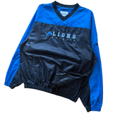 Y2K Detroit Lions Reebok Windbreaker Pullover Medium (2000s)