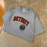 Vintage Detroit Tigers Crop Top Large (1987)