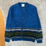 Vintage Sears Mohair Cardigan Sweater Medium (1960s)