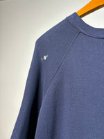 1980s Crest University Of Michigan Raglan Crewneck