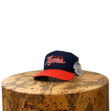 Detroit Tigers Sports Specialties Script Snapback (1990s)