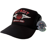 Vintage Detroit Pistons “Repeat” Trucker Hat (1990)