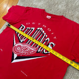 Vintage Detroit Red Wings “Block Letter” T-Shirt XXL (1994)