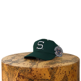 Vintage MSU “Block S” Snapback Hat (1990s)