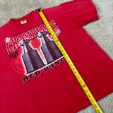 Vintage Detroit Red Wings “Back to Back” T-Shirt X-Large (1998)