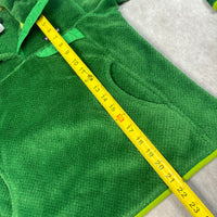 Y2K Patagonia Women’s Green Fleece Pull Over Small (2000s)