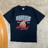 Y2K Detroit Pistons “Still Bad” T-Shirt Medium (2004)