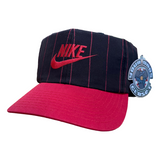 Vintage Nike Pinstripe Snapback Hat (1990s)