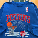Vintage Detroit Pistons “Hoop” Crewneck Sweatshirt X-Large (1990s)