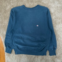 Vintage Teal Champion Reverse Weave Sweatshirt Large (1990s)