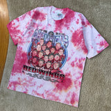 Vintage Detroit Redwings “Two in a Row” Tie Dye T-Shirt Large (1998)