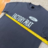 Vintage Ford “Factory Rat” Distressed T-Shirt X-Large  (1990s)